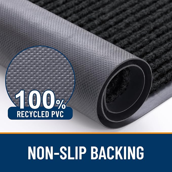 OLANLY Front Door Mat 71x47, Waterproof Heavy-Duty Indoor Outdoor Doormat | - Image 3