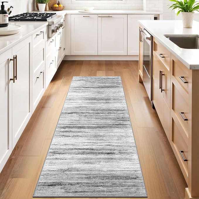 3x7 Washable Runner Rug for Family: Easy-to-Clean Runners for Hallway Entryway - Image 3