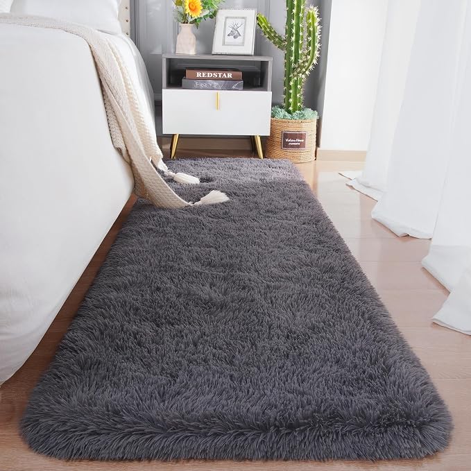 Chicrug Soft Runner Rugs for Bedroom Living Room Plush Fluffy Rug 2x8 | Shag by ChicrugHomeDecor