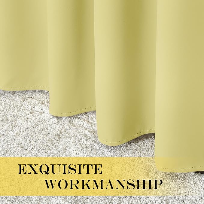 NICETOWN Blackout Curtains 84 Inch Length, Thermal Insulated Room Darkening - Image 4