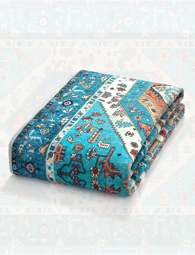 SERISSA 3x7 Washable Non Slip Boho Runner Rug - Image 7