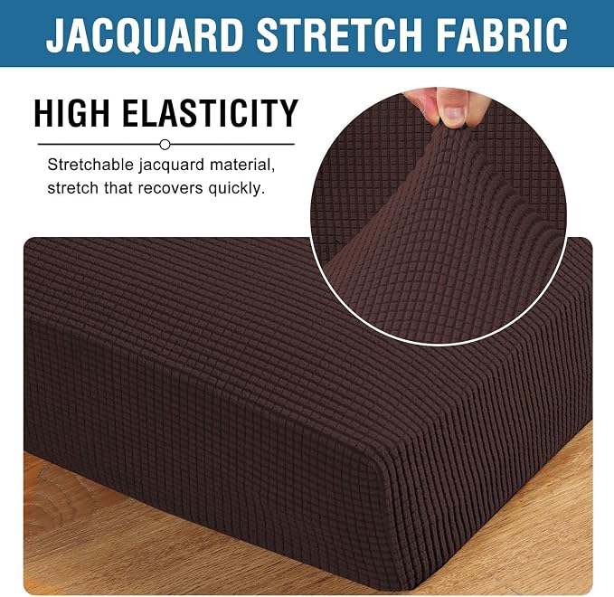 H.VERSAILTEX Super Stretch Individual Seat Cushion Covers - Image 4