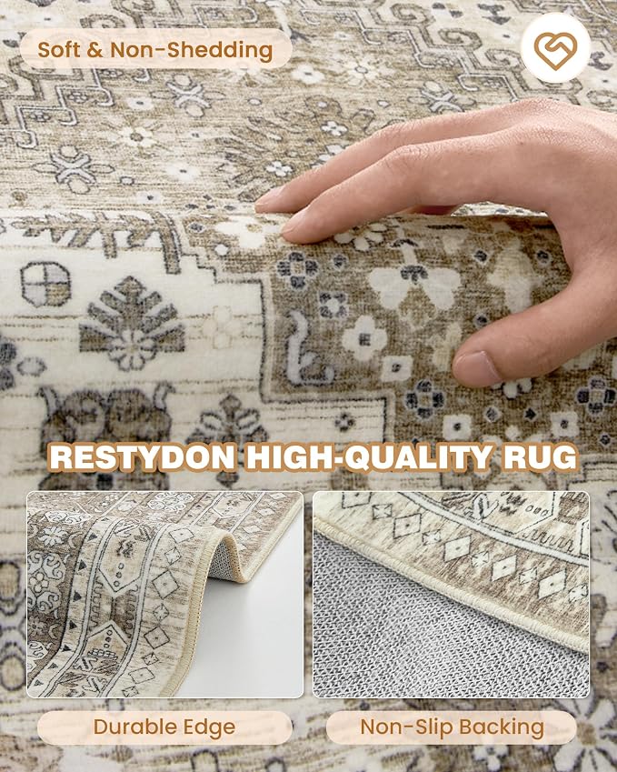 Kitchen Runner Rug Non Slip Washable Rugs 2.5x8, Carpet Runner - Image 7