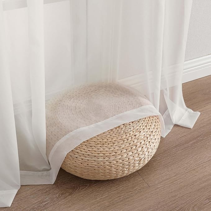 Chyhomenyc Ivory Sheer Valances - Image 8