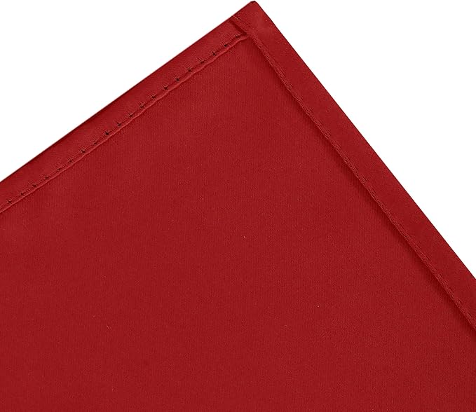 Bright Red Blackout Curtains 66 x 63 Inch Length/Set of 2 Curtain - Image 8