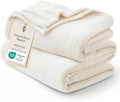 Bedsure GentleSoft Fleece Blanket Twin Size Cream by Unknown