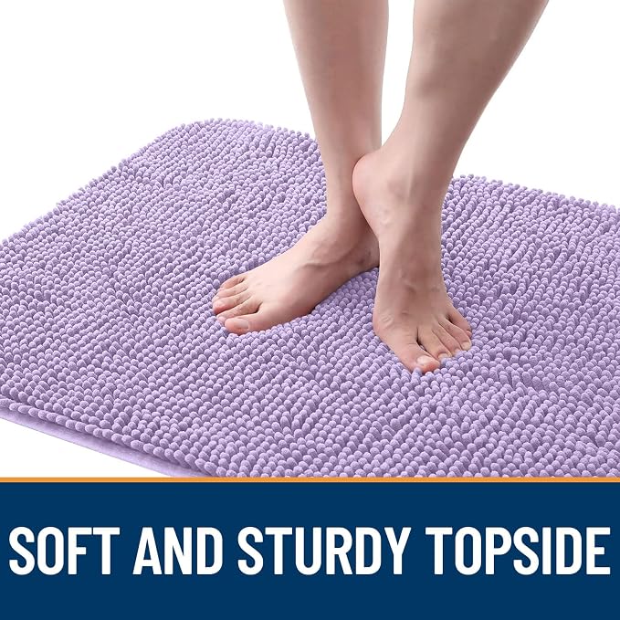 OLANLY Dog Door Mat for Muddy Paws 30x20, Super Absorbent Chenille Mud Mat | - Image 4