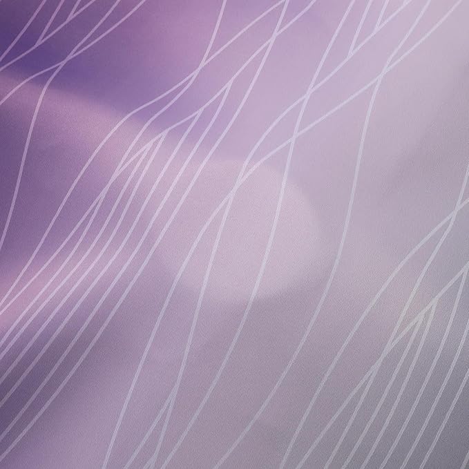 Black and Purple Ombre Blackout Curtains 72 Inch Length | Room Darkening - Image 8