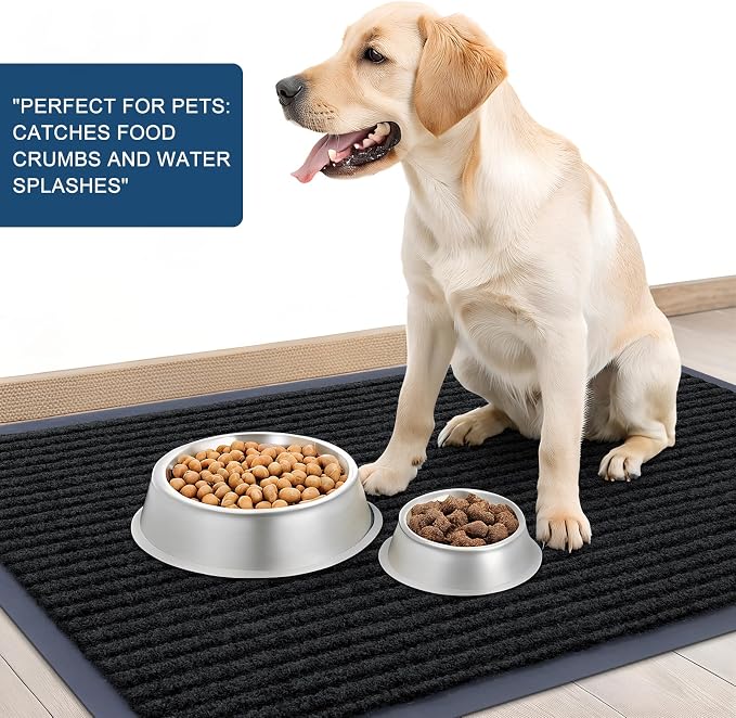 OLANLY Front Door Mat 47x34, Waterproof Heavy-Duty Indoor Outdoor Doormat | - Image 6