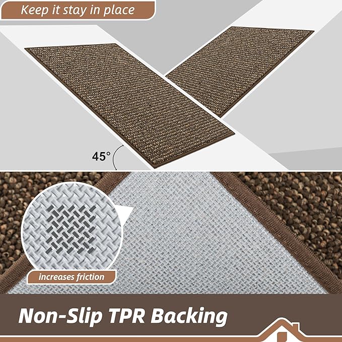 BEQHAUSE Kitchen Runner Rugs 24"x60", Kitchen Mats - Image 4
