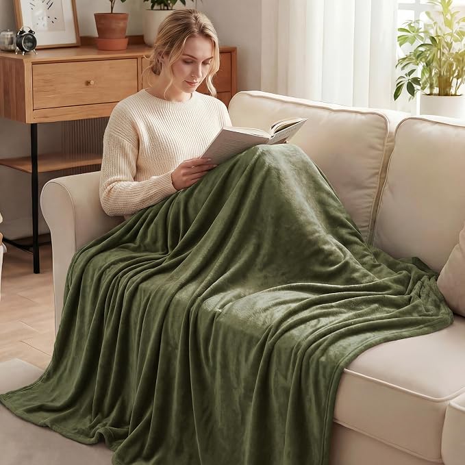 Exclusivo Mezcla Soft Large Fleece Throw Blanket - Image 2
