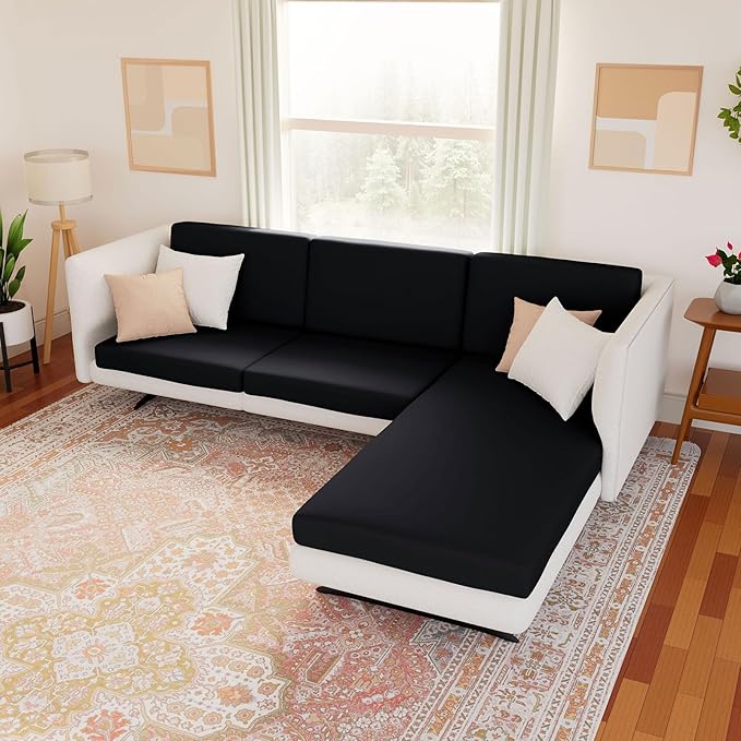 Waterproof Couch Cushion Covers, Stretch Sofa Seat Slipcovers | Stretch Fabric - Image 8