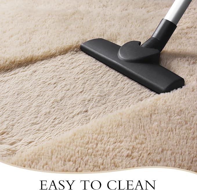 Chicrug Soft Runner Rug for Bedroom Living Room Plush Fluffy Rugs 2x8 | Shag - Image 7