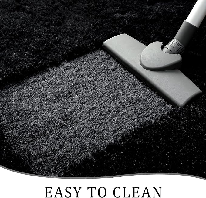 Chicrug Soft Runner Rug for Bedroom Living Room Plush Fluffy Rugs 2x6 | Shag - Image 7