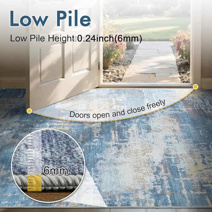 9x12 Ft Extra Large Washable Area Rugs - Image 7