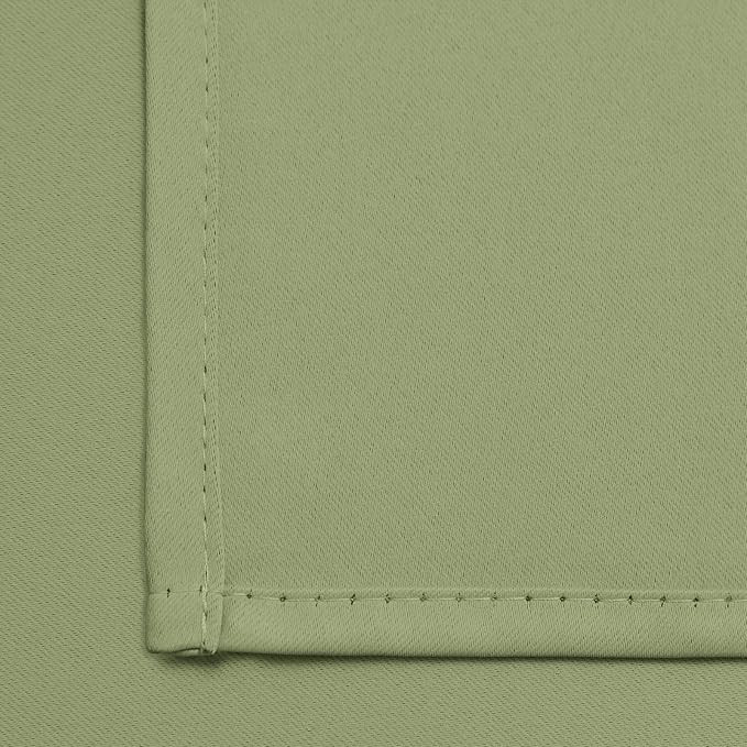 Yakamok Room Darkening Curtains 70x84 inch Length Sage Green-Living Room | 2 - Image 6
