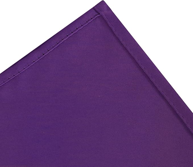 Purple Blackout Curtains 34 x 63 Inch Length/Set of 2 Curtain Panels/Thermal - Image 8