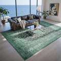 8x10 Green Washable Area Rugs for Living Room, Dining Room, Playroom | Ultra by Lbris