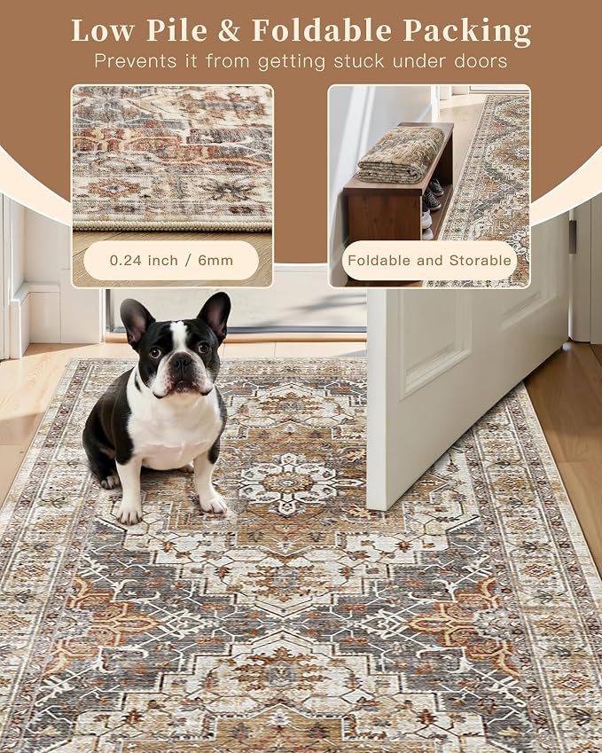 Madane Kitchen Runner Rug 2x7 - Image 6