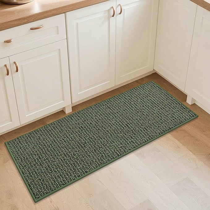 BEQHAUSE Kitchen Runner Rugs 20"x48", Kitchen Mats by BEQHAUSE