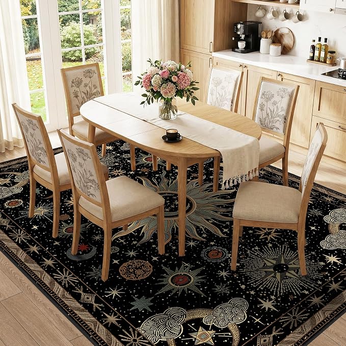 Vacuum-Friendly, 8x10 Washable Area Rug - Image 2