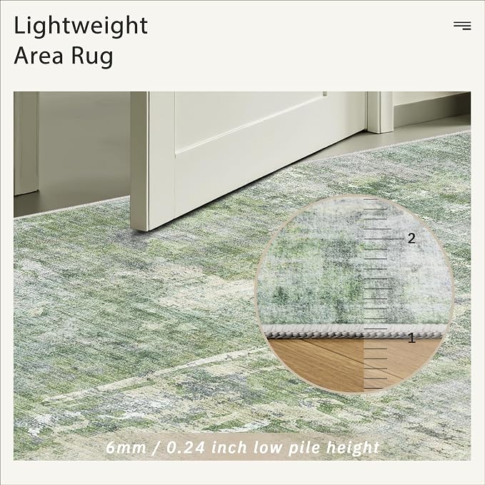 Soalmost Abstract 7x10 Area Rug - Image 7