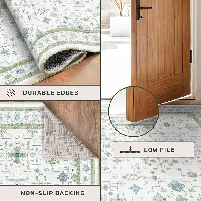 Oushak 3x16 Wide Hallway Runner Rug - Image 5