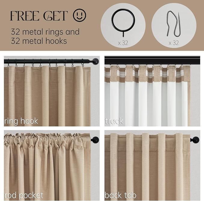 Topfinel Blackout Curtains 92 Inch Long - Image 6