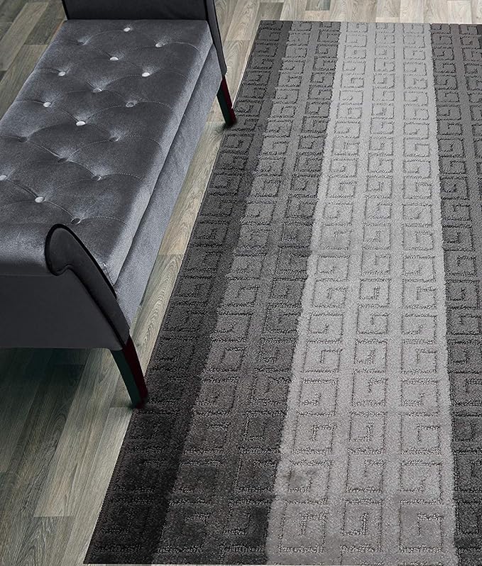 25 Ft Gray Extra Long Hallway Runner Rug, Non Slip Washable, Pet Friendly | by ORFAHOME