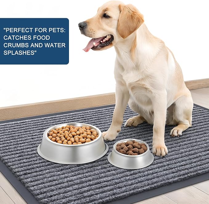 OLANLY Front Door Mat 35x23, Waterproof Heavy-Duty Indoor Outdoor Doormat | - Image 6