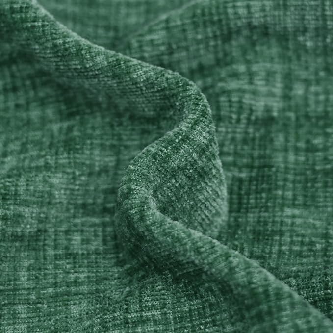 CaliTime Decorative Couch Throw Pillow Covers 26 X 16 Inches Dark Green | Pack - Image 2