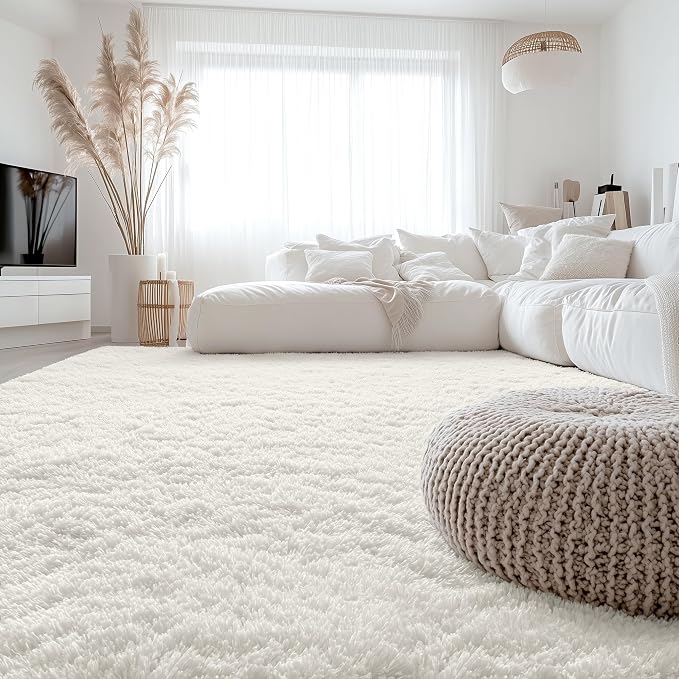 OLANLY 6x7 Area Rugs for Living Room Bedroom, Machine Washable Soft Fluffy - Image 7