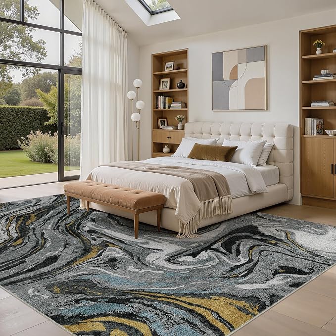 DMOYEST 5x7 Area Rug for Living Room - Image 6