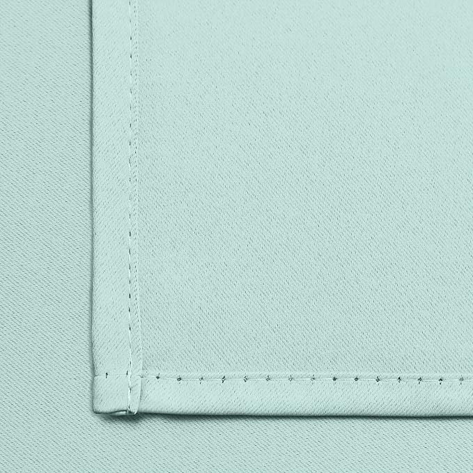 Yakamok Room Darkening Curtains 42x84 inch Length Aqua-Living Room | 2 panels - Image 6