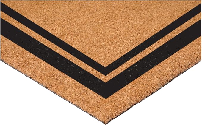 Calloway Mills 152962436D Black Border 24" x 36" Monogram Doormat - Image 6