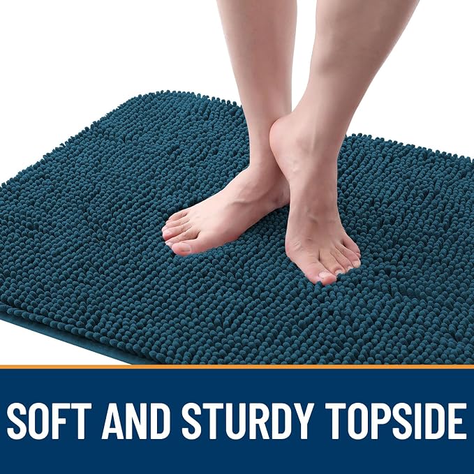 OLANLY Dog Door Mat for Muddy Paws 70x46, Super Absorbent Chenille Mud Mat | - Image 4