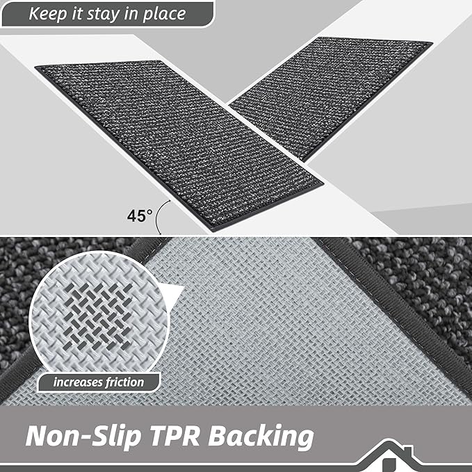 BEQHAUSE Kitchen Runner Rugs 24"x72", Kitchen Mats - Image 4