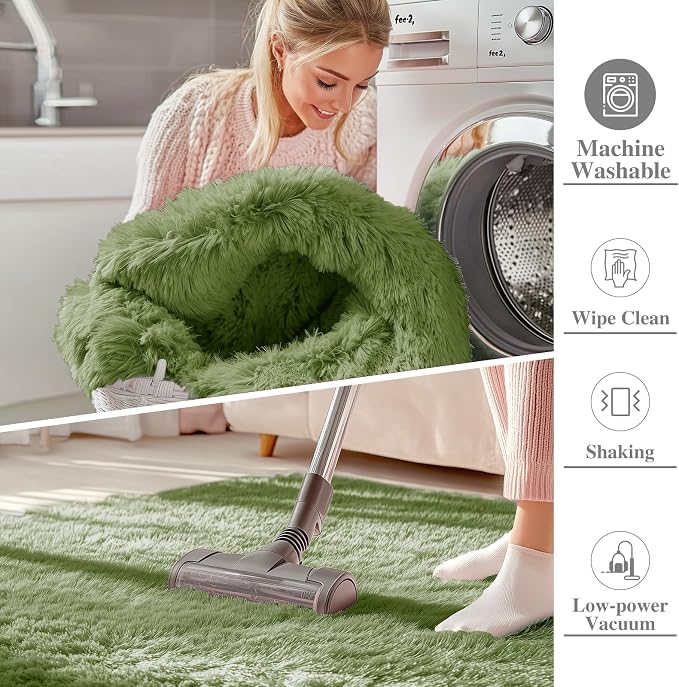 OLANLY 2x6 Machine Washable Runner Rugs - Image 2