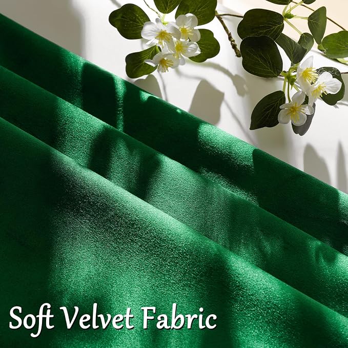 GIGIZAZA Green Pillow Covers 12x20 Decorative Pillows Pack of 2 | Lumbar Throw - Image 5