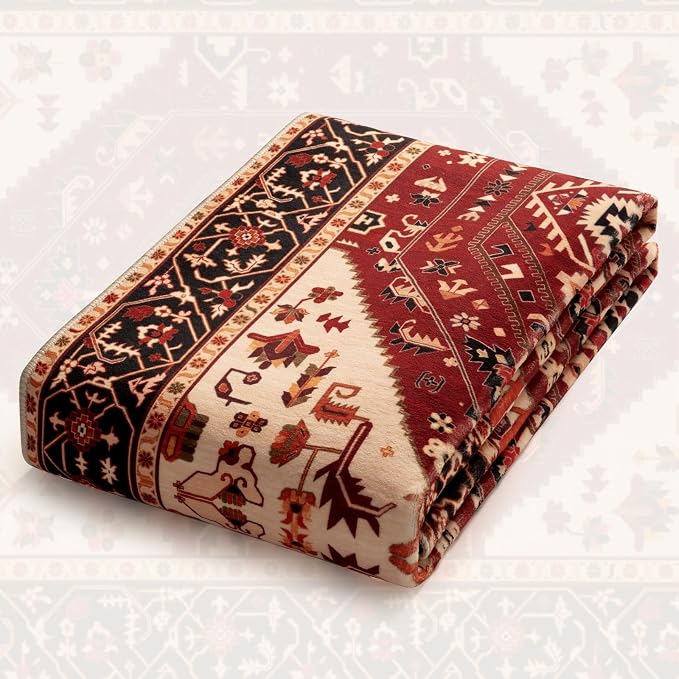 SERISSA 6x9 Washable Non Slip Boho Area Rug - Image 7