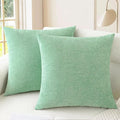CaliTime Decorative Couch Throw Pillow Covers 26 X 26 Inches Grey Green | Pack by CaliTime