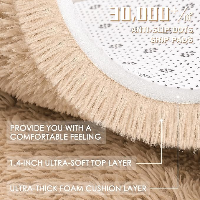 OLANLY 5x12 Machine Washable Large Area Rugs - Image 8