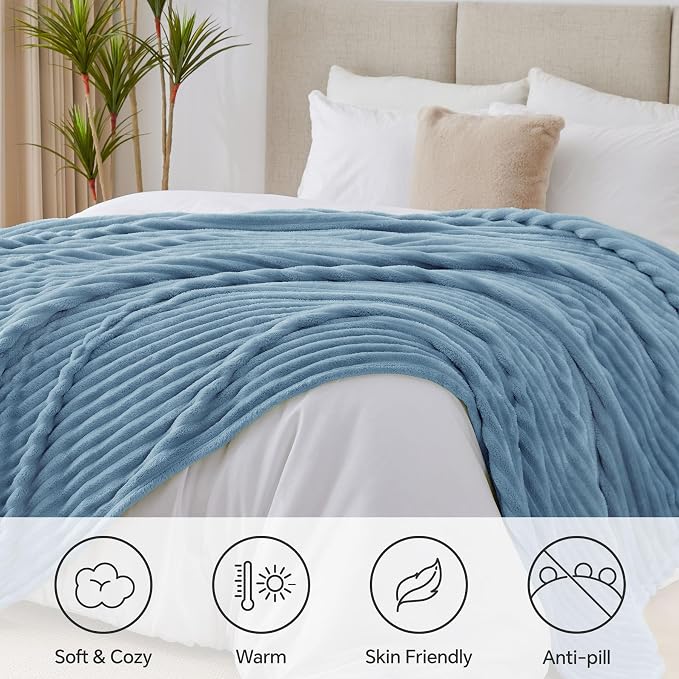 BEDELITE Ribbe Blankets Queen Size - Image 2