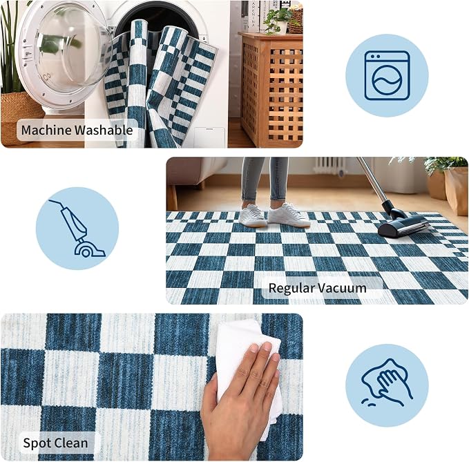 GarveeHome 2x6 Kitchen Runner Rug Non Slip Washable Runner Rug - Image 7