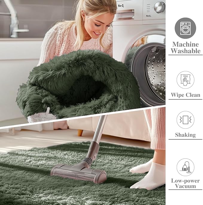 OLANLY 2x4 Machine Washable Runner Rugs - Image 2