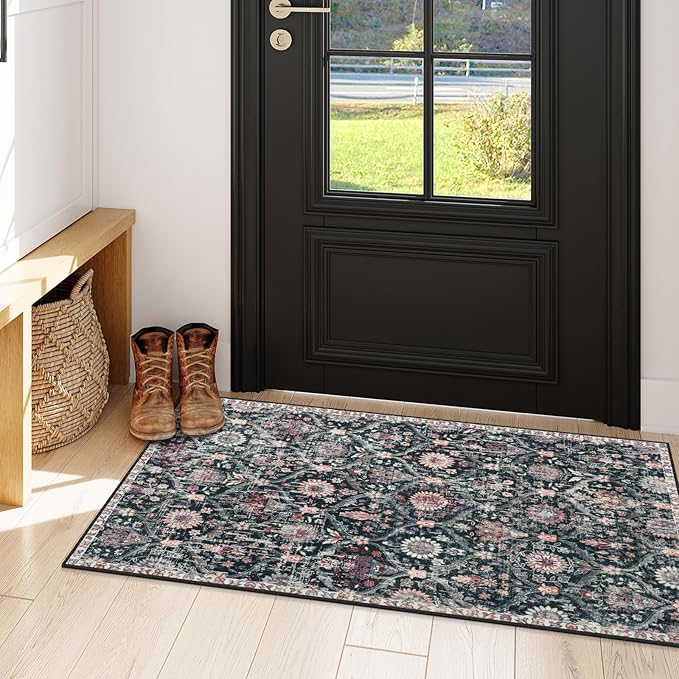 Lahome Kitchen Rugs Non Slip Washable Rugs by Lahome