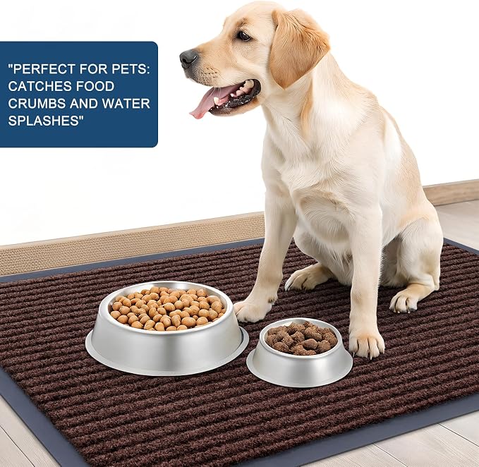 OLANLY Front Door Mat 47x32, Waterproof Heavy-Duty Indoor Outdoor Doormat | - Image 6