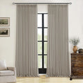 Pinch Pleated Linen 94 Inch Curtains by Twodrapes
