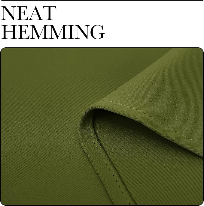 NICETOWN 2 Panels Blackout Curtains, Rod Pocket Thermal Insulated Drapess - Image 7