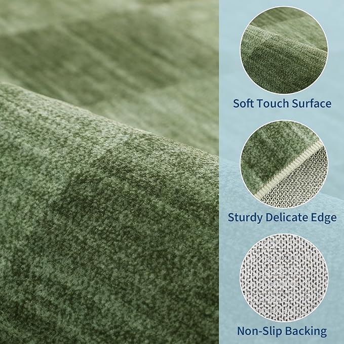 GarveeHome Checkered Rug 3x5 Area Rugs - Image 5